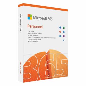 Microsoft 365 Personnel Français - 1 an / 1 PC 2021 Maroc