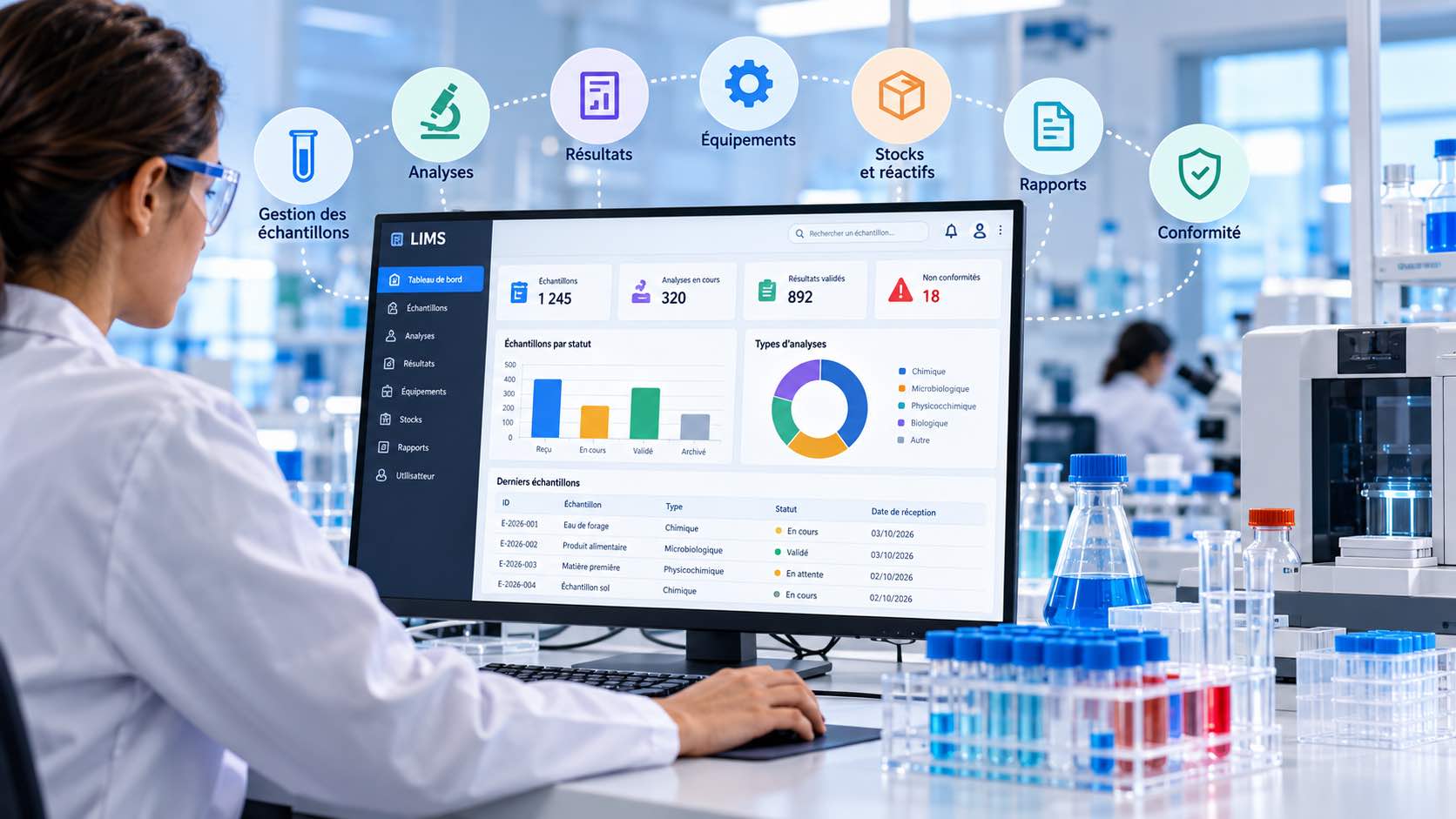 Logiciels LIMS au Maroc : comparatif des meilleurs